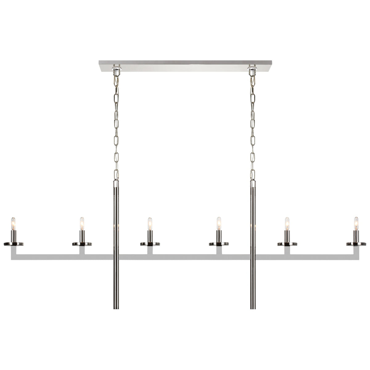 VISUAL COMFORT SIGNATURE, LIAISON LINEAR CHANDELIER, LINEAR LIGHT