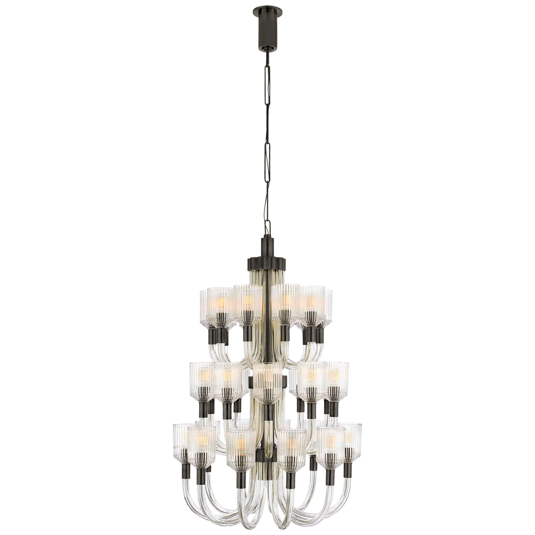 VISUAL COMFORT SIGNATURE, REVERIE THREE-TIER CHANDELIER, CHANDELIER LIGHT