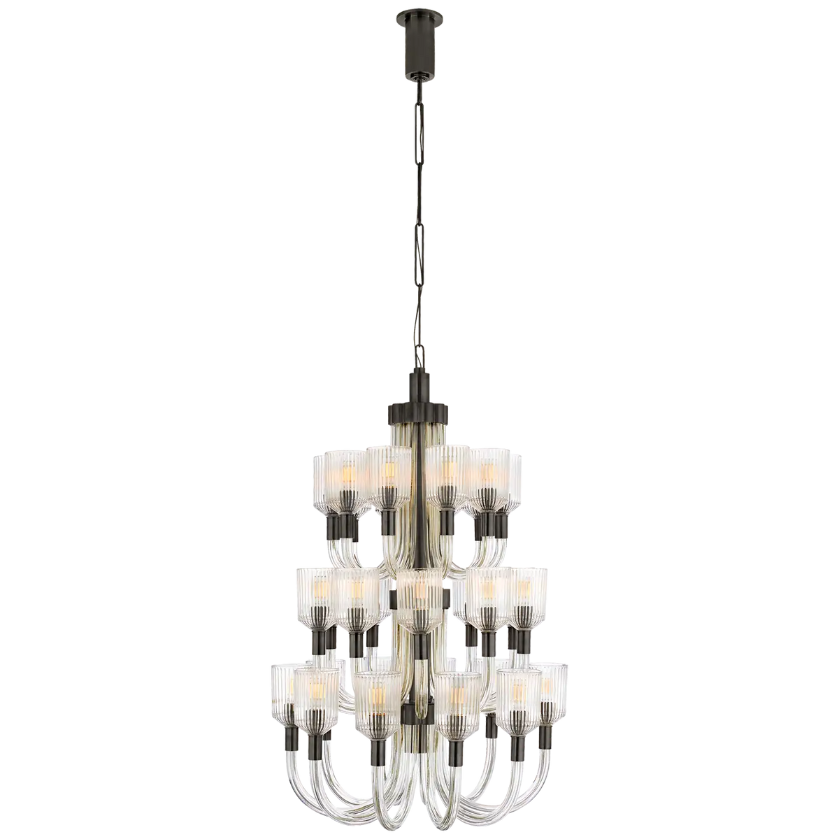 VISUAL COMFORT SIGNATURE, REVERIE THREE-TIER CHANDELIER, CHANDELIER LIGHT