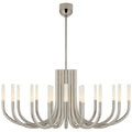 VISUAL COMFORT SIGNATURE, ROUSSEAU OVAL CHANDELIER, CHANDELIER LIGHT