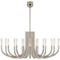 VISUAL COMFORT SIGNATURE, ROUSSEAU OVAL CHANDELIER, CHANDELIER LIGHT