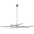 VISUAL COMFORT SIGNATURE, ROUSSEAU OVERSIZED EIGHT LIGHT ARTICULATING CHANDELIER, CHANDELIER LIGHT