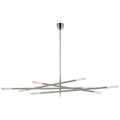 VISUAL COMFORT SIGNATURE, ROUSSEAU OVERSIZED EIGHT LIGHT ARTICULATING CHANDELIER, CHANDELIER LIGHT