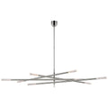 VISUAL COMFORT SIGNATURE, ROUSSEAU OVERSIZED EIGHT LIGHT ARTICULATING CHANDELIER, CHANDELIER LIGHT