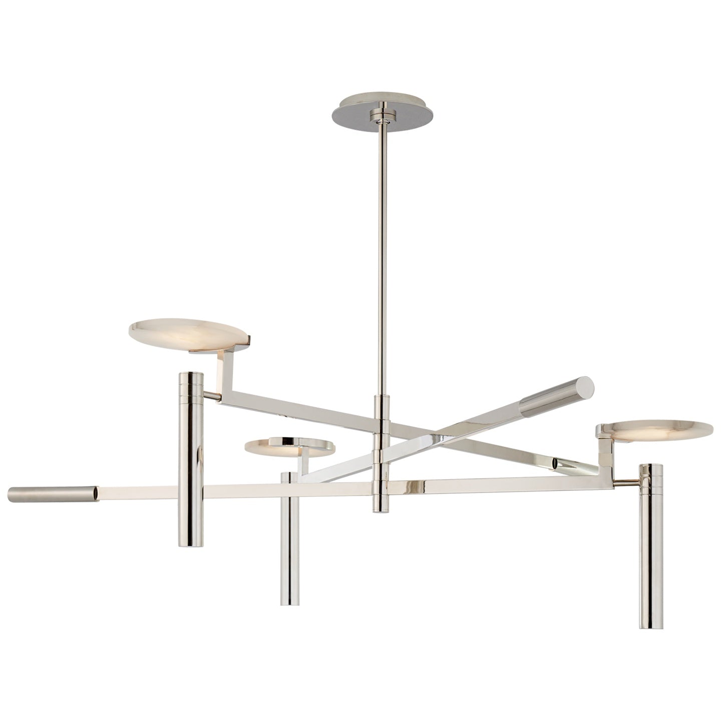 VISUAL COMFORT SIGNATURE, MELANGE FLOATING DISC CHANDELIER, CHANDELIER LIGHT