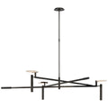 VISUAL COMFORT SIGNATURE, MELANGE GRANDE FLOATING DISC CHANDELIER, CHANDELIER LIGHT