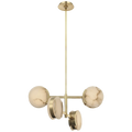 VISUAL COMFORT SIGNATURE, MELANGE MULTI-POSITIONAL SEMI-FLUSH CHANDELIER, CHANDELIER LIGHT