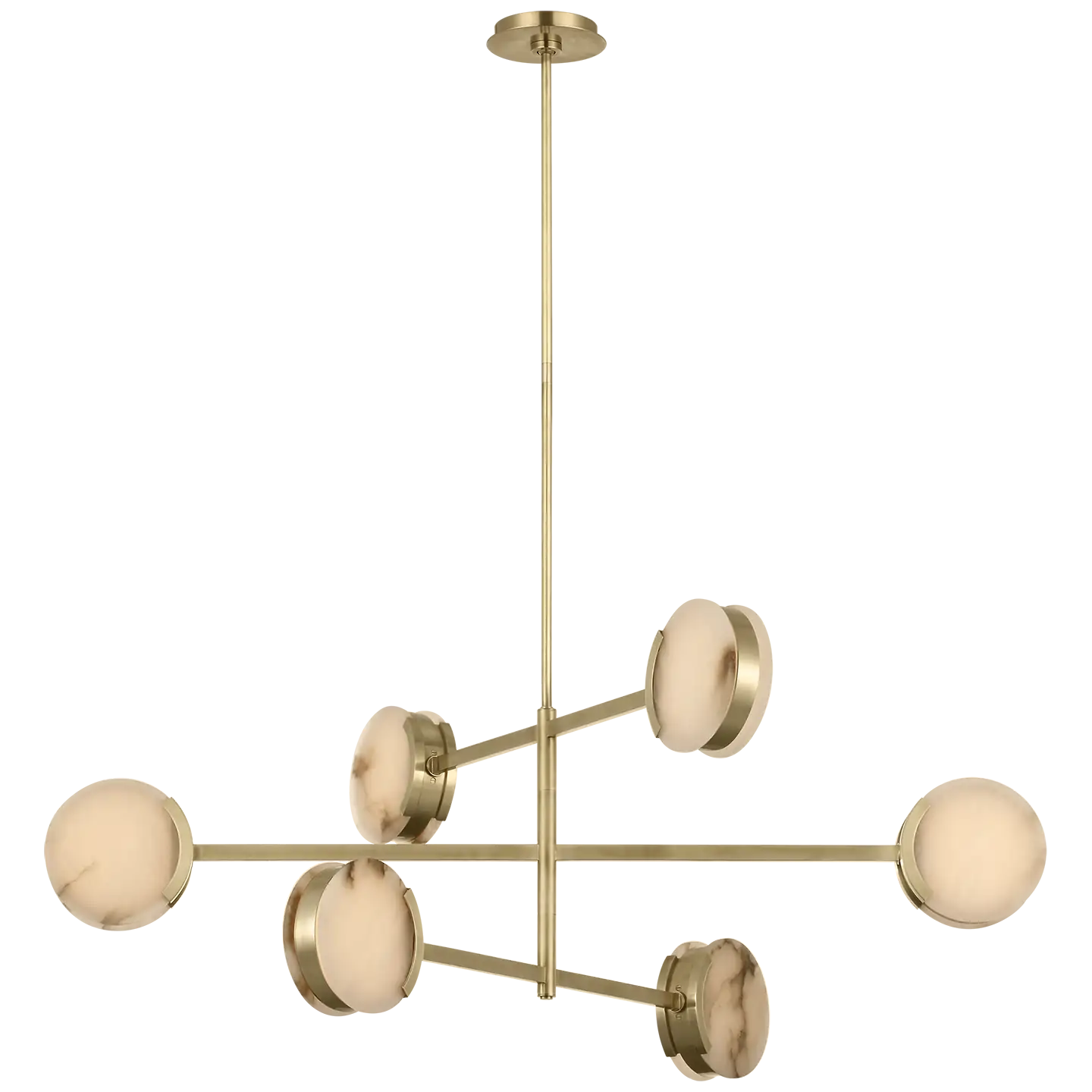 VISUAL COMFORT SIGNATURE, MELANGE MULTI-POSITIONAL CHANDELIER, CHANDELIER LIGHT