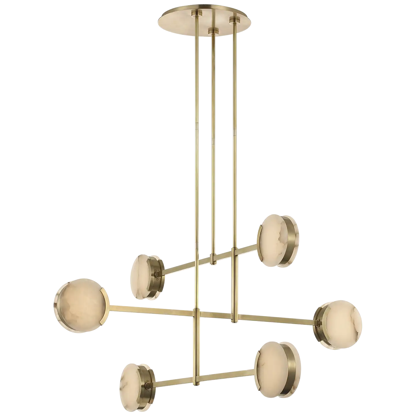 VISUAL COMFORT SIGNATURE, MELANGE MULTI-POSITIONAL CHANDELIER, CHANDELIER LIGHT