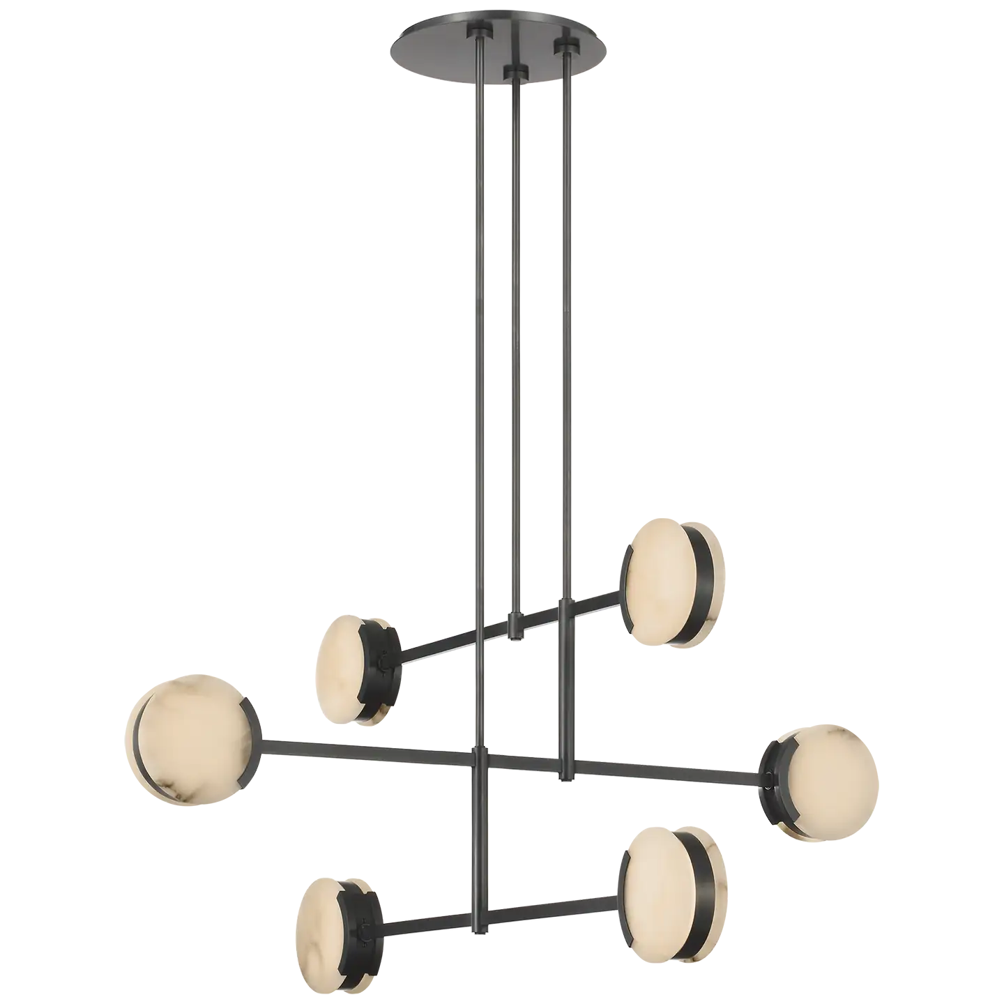 VISUAL COMFORT SIGNATURE, MELANGE MULTI-POSITIONAL CHANDELIER, CHANDELIER LIGHT
