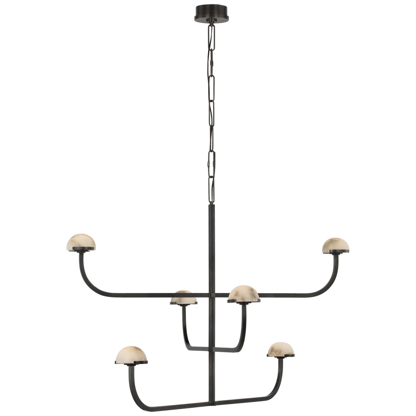 VISUAL COMFORT SIGNATURE, PEDRA SHALLOW CHANDELIER, CHANDELIER LIGHT