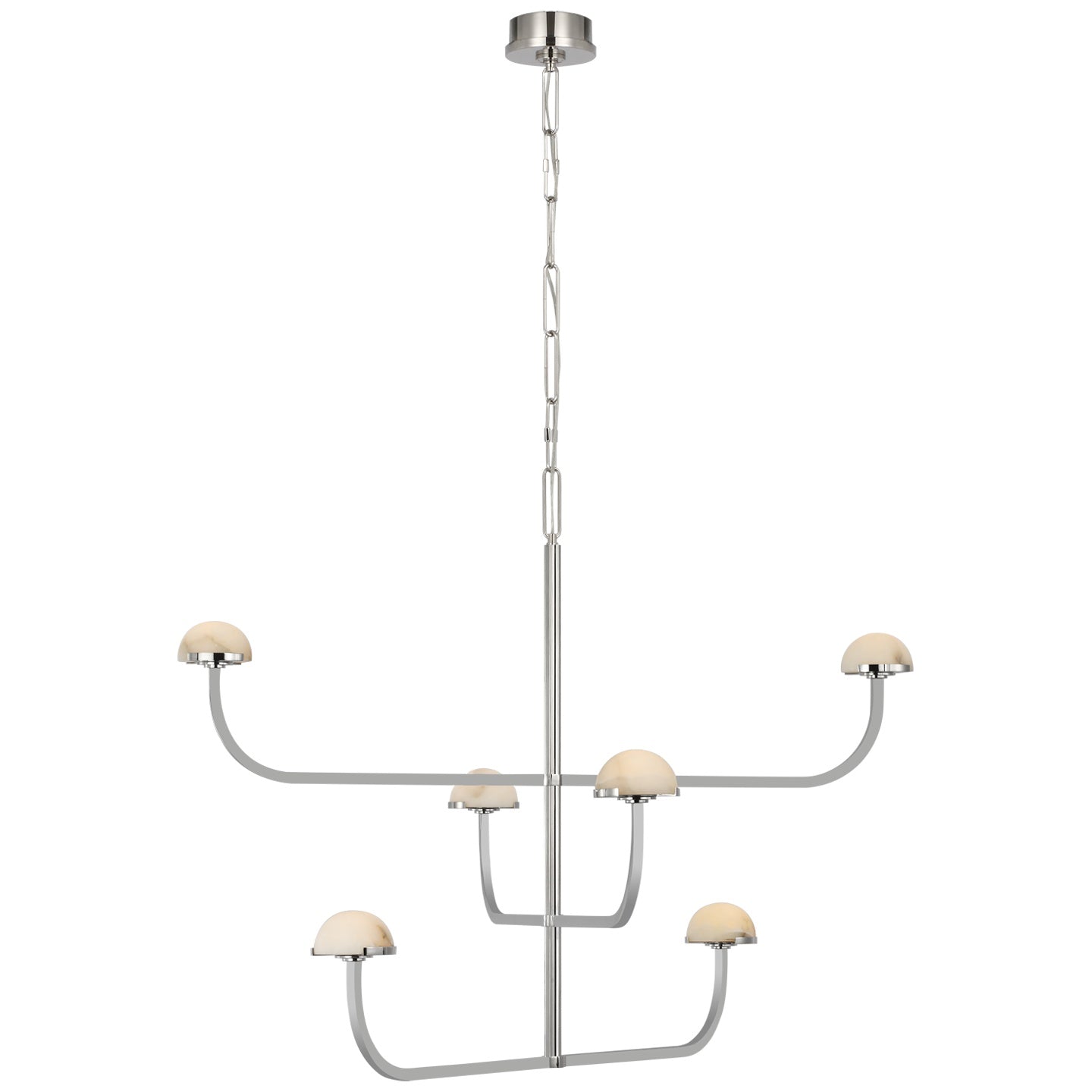 VISUAL COMFORT SIGNATURE, PEDRA SHALLOW CHANDELIER, CHANDELIER LIGHT