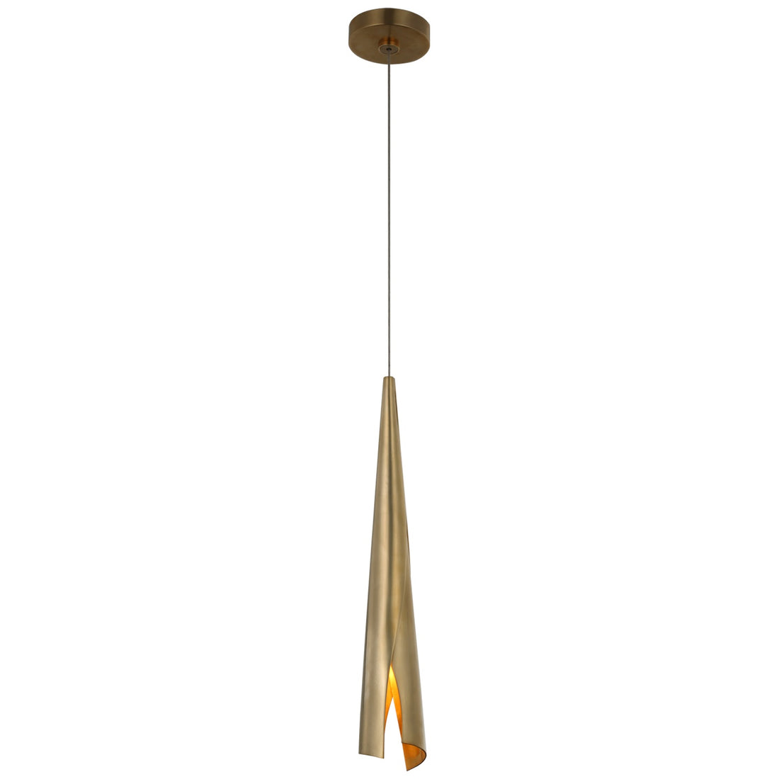 VISUAL COMFORT SIGNATURE, PIEL DELICATE WRAPPED PENDANT, PENDANT LIGHT