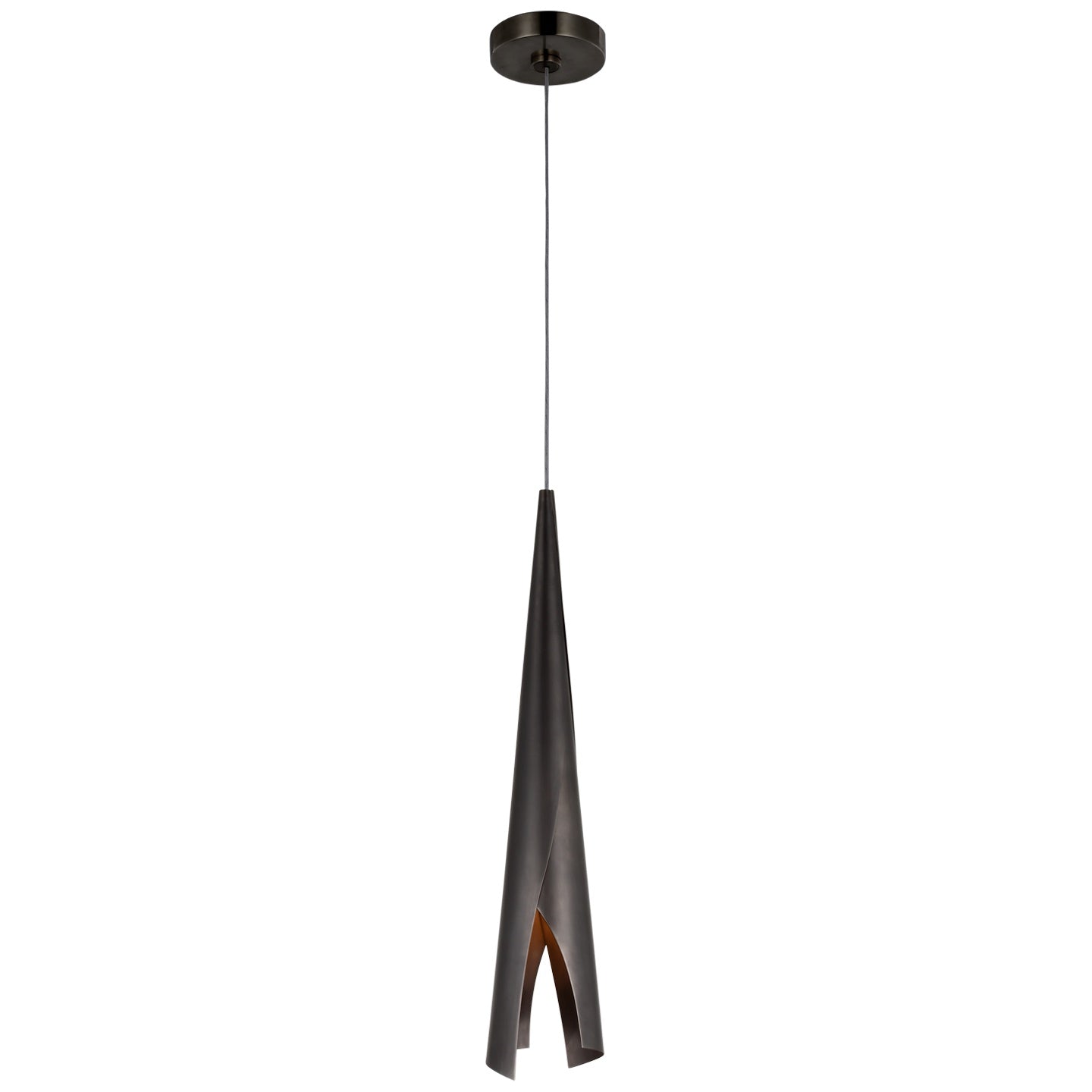 VISUAL COMFORT SIGNATURE, PIEL WRAPPED PENDANT, PENDANT LIGHT