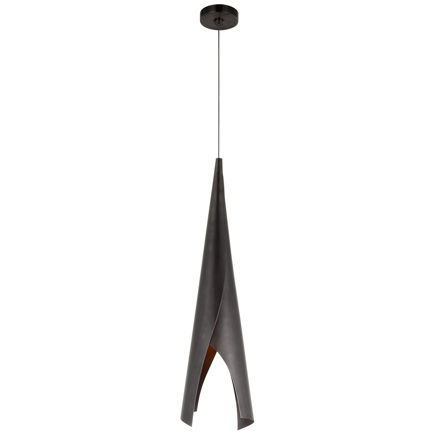 VISUAL COMFORT SIGNATURE, PIEL WRAPPED PENDANT, PENDANT LIGHT