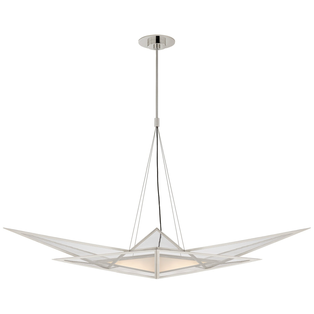 VISUAL COMFORT SIGNATURE, ORI LINEAR CHANDELIER, LINEAR LIGHT