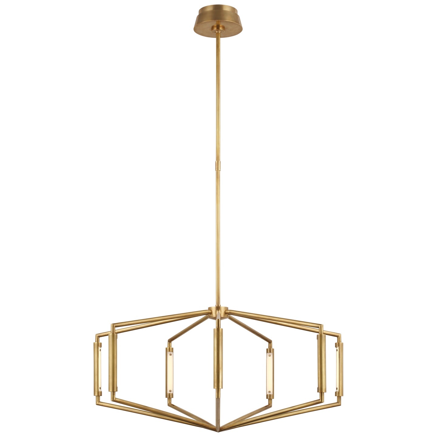 VISUAL COMFORT SIGNATURE, APPAREIL LOW PROFILE CHANDELIER, CHANDELIER LIGHT