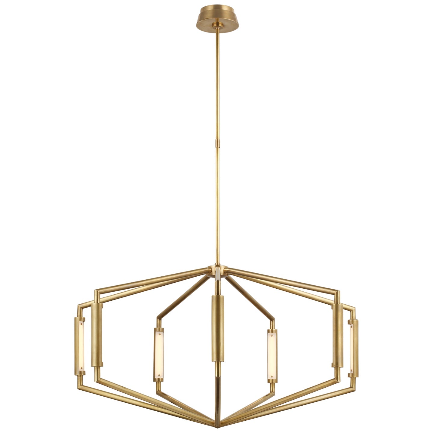 VISUAL COMFORT SIGNATURE, APPAREIL LOW PROFILE CHANDELIER, CHANDELIER LIGHT