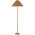 VISUAL COMFORT SIGNATURE, WIMBERLEY WRAPPED FLOOR LAMP, FLOOR LAMP
