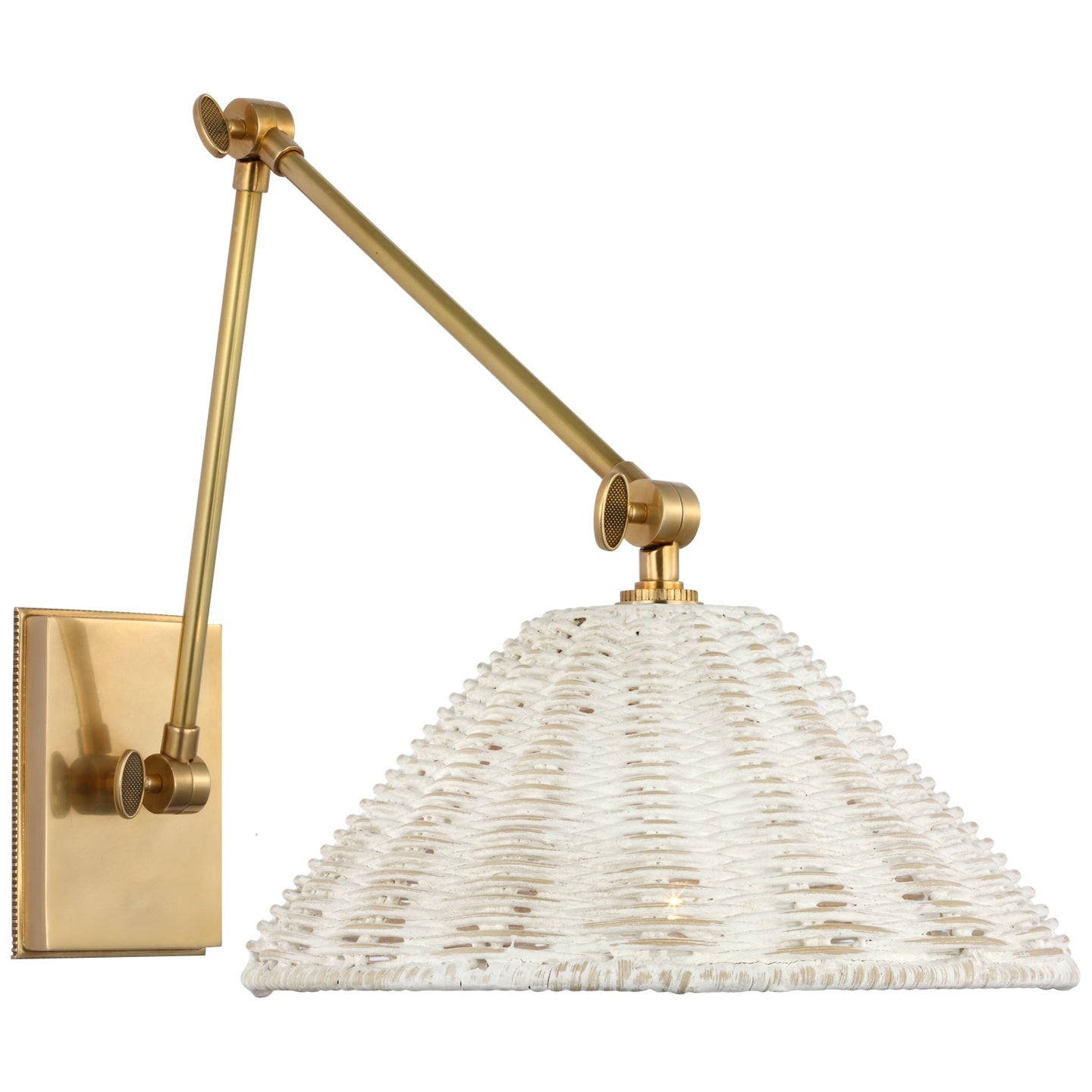 VISUAL COMFORT SIGNATURE, WIMBERLEY DOUBLE LIBRARY WALL LIGHT, WALL SCONCES