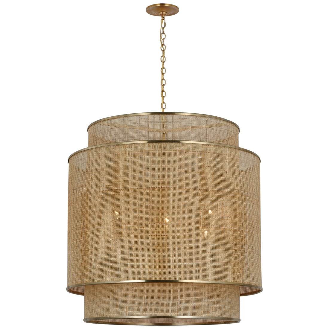 VISUAL COMFORT SIGNATURE, LINLEY HANGING SHADE, PENDANT LIGHT SHADES