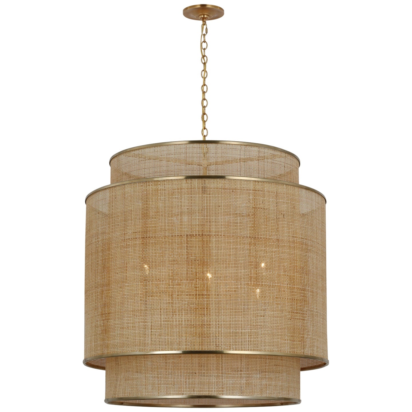 VISUAL COMFORT SIGNATURE, LINLEY HANGING SHADE, PENDANT LIGHT SHADES