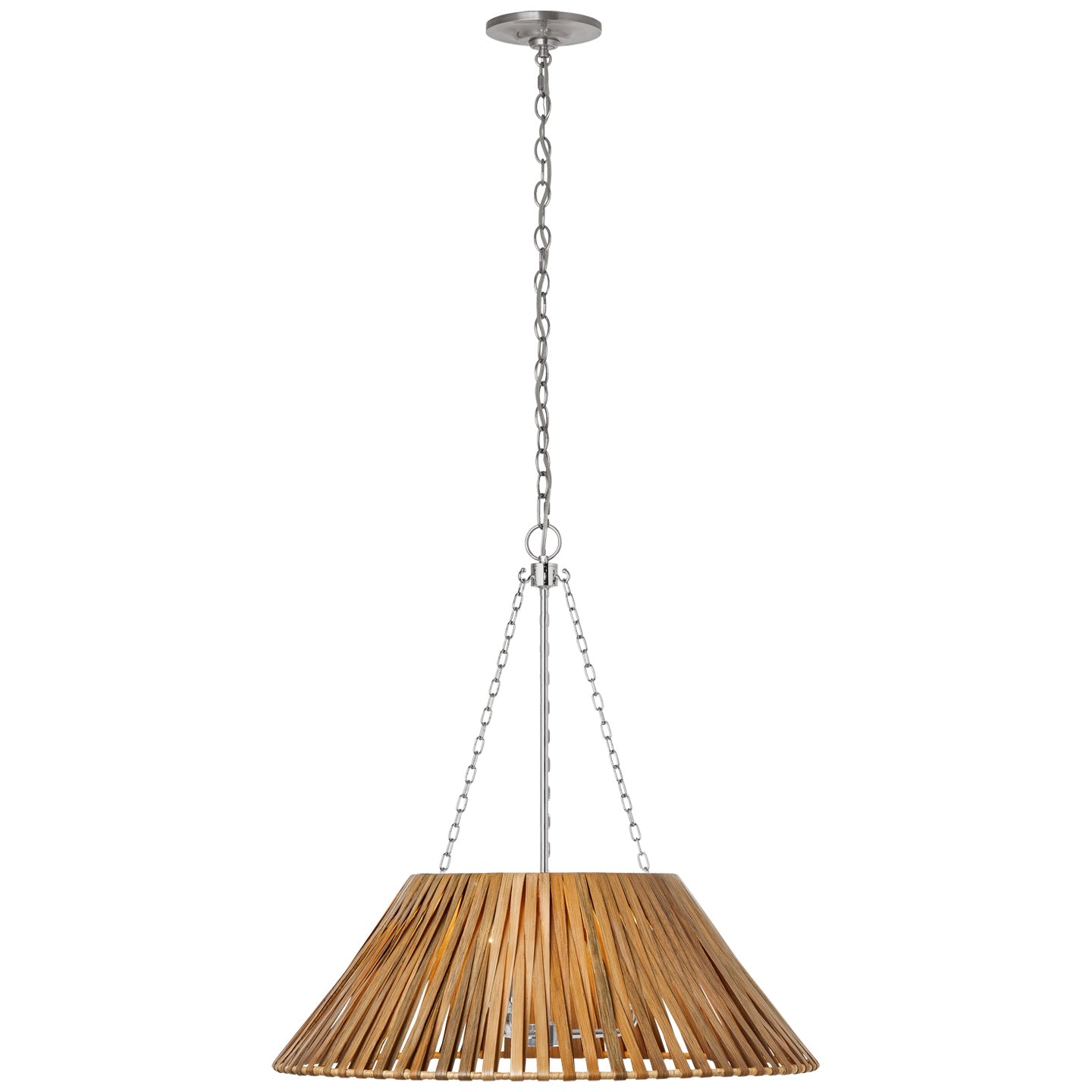 VISUAL COMFORT SIGNATURE, CORINNE WRAPPED HANGING SHADE, PENDANT LIGHT SHADES