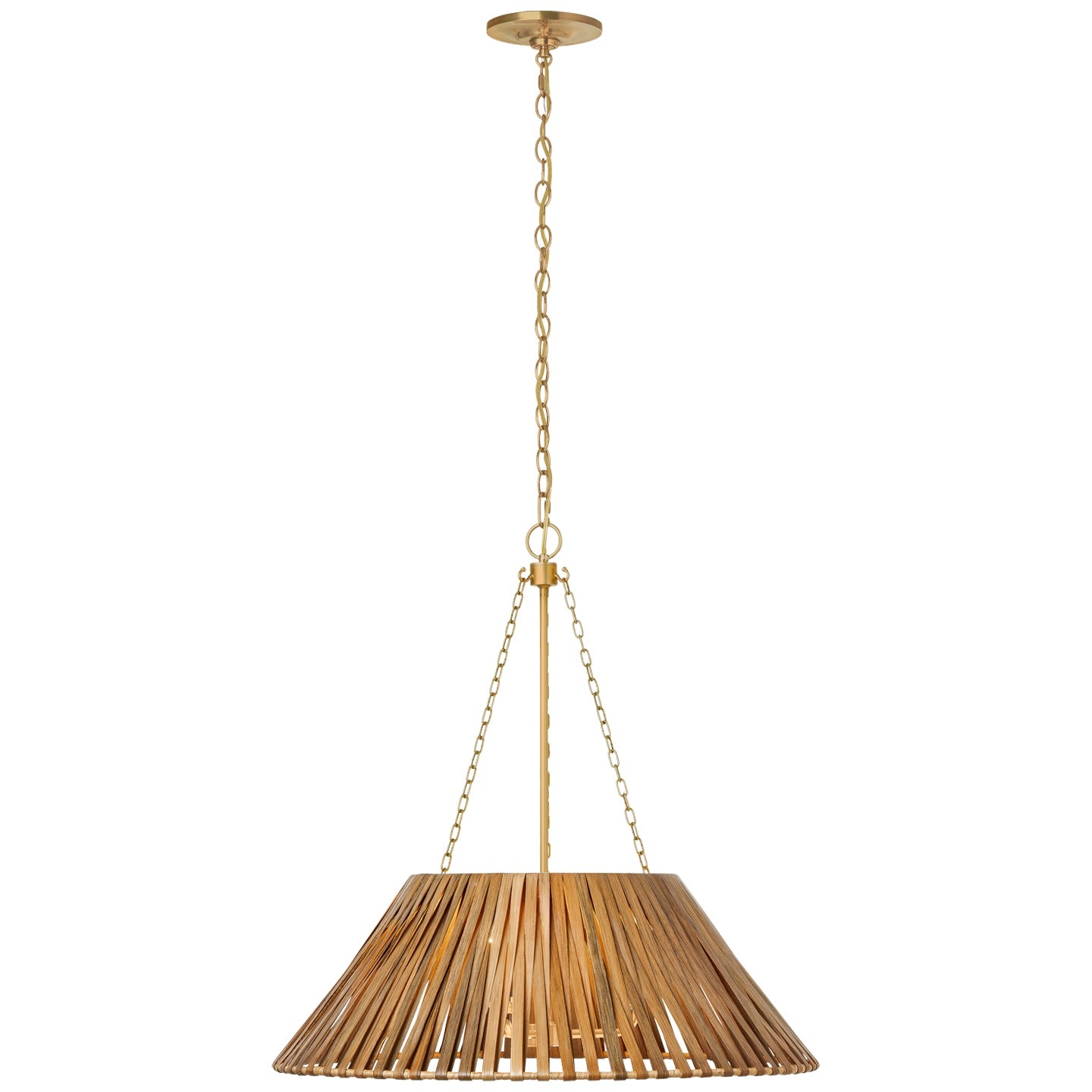 VISUAL COMFORT SIGNATURE, CORINNE WRAPPED HANGING SHADE, PENDANT LIGHT SHADES