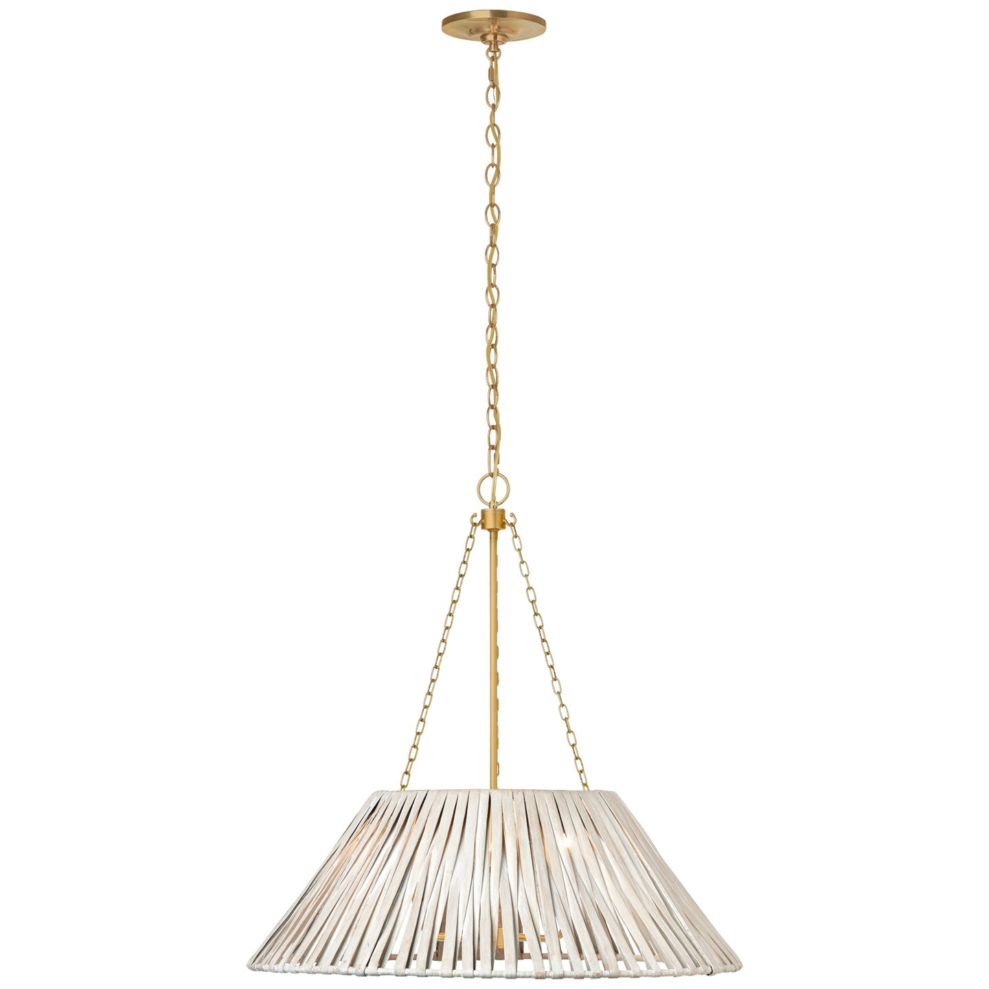 VISUAL COMFORT SIGNATURE, CORINNE WRAPPED HANGING SHADE, PENDANT LIGHT SHADES