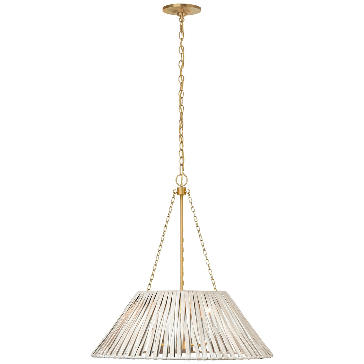 VISUAL COMFORT SIGNATURE, CORINNE WRAPPED HANGING SHADE, PENDANT LIGHT SHADES