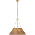 VISUAL COMFORT SIGNATURE, CORINNE WOVEN HANGING SHADE, PENDANT LIGHT SHADES