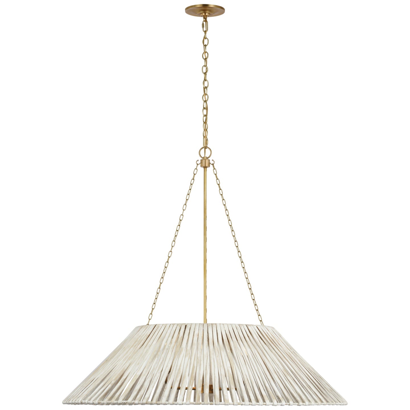 VISUAL COMFORT SIGNATURE, CORINNE WRAPPED HANGING SHADE, PENDANT LIGHT SHADES