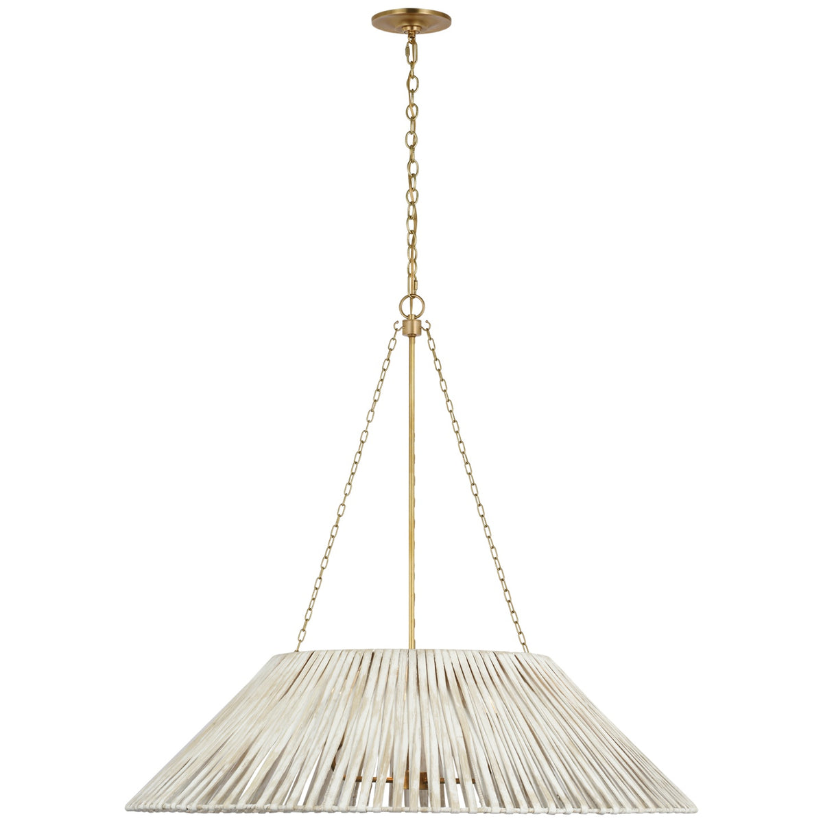 VISUAL COMFORT SIGNATURE, CORINNE WRAPPED HANGING SHADE, PENDANT LIGHT SHADES
