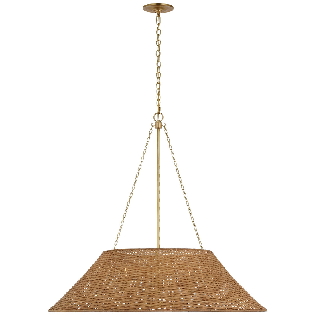 VISUAL COMFORT SIGNATURE CORINNE WOVEN HANGING SHADE