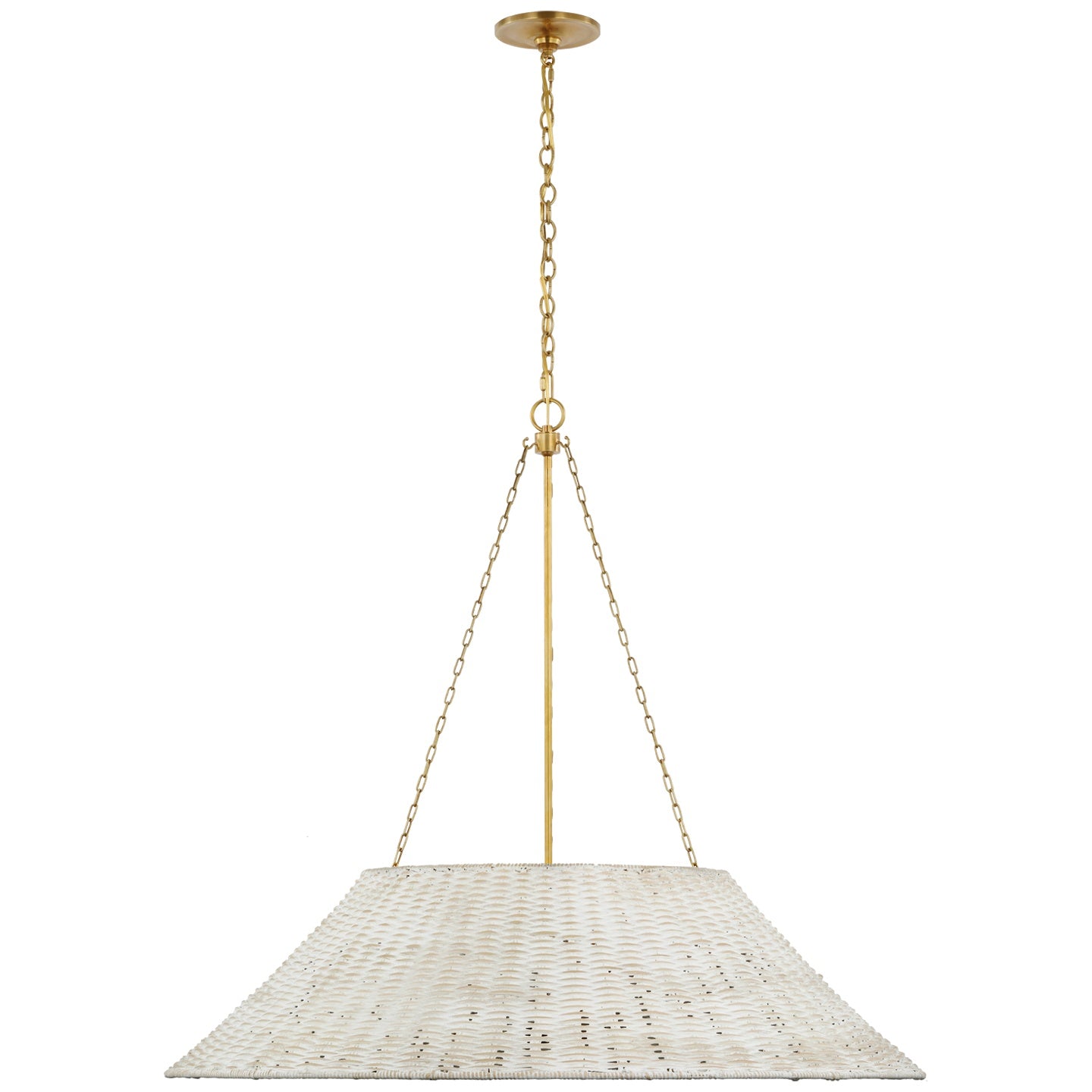 VISUAL COMFORT SIGNATURE, CORINNE WOVEN HANGING SHADE, PENDANT LIGHT SHADES