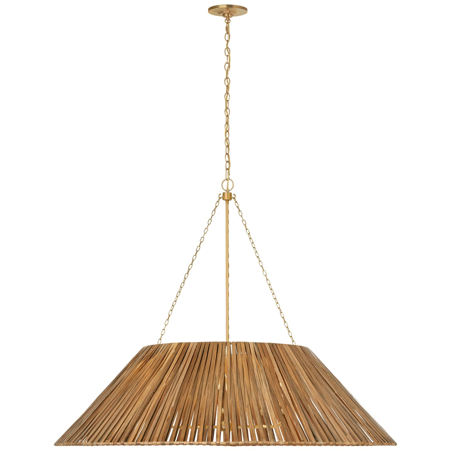 VISUAL COMFORT SIGNATURE, CORINNE WRAPPED HANGING SHADE, PENDANT LIGHT SHADES