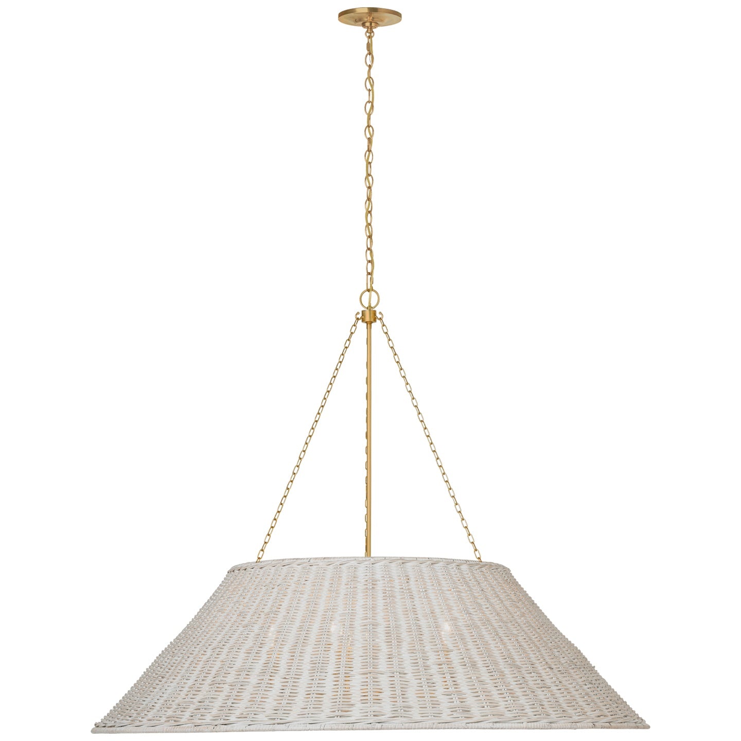 VISUAL COMFORT SIGNATURE CORINNE WOVEN HANGING SHADE