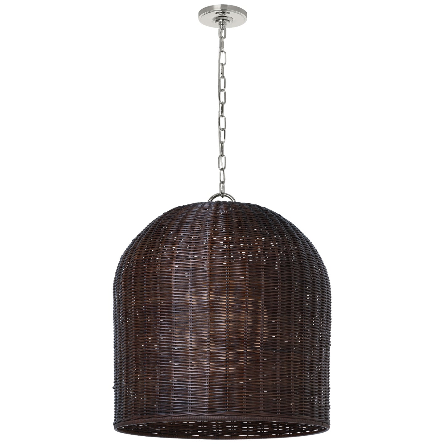 VISUAL COMFORT SIGNATURE, NANCY WOVEN HANGING SHADE, PENDANT LIGHT SHADES