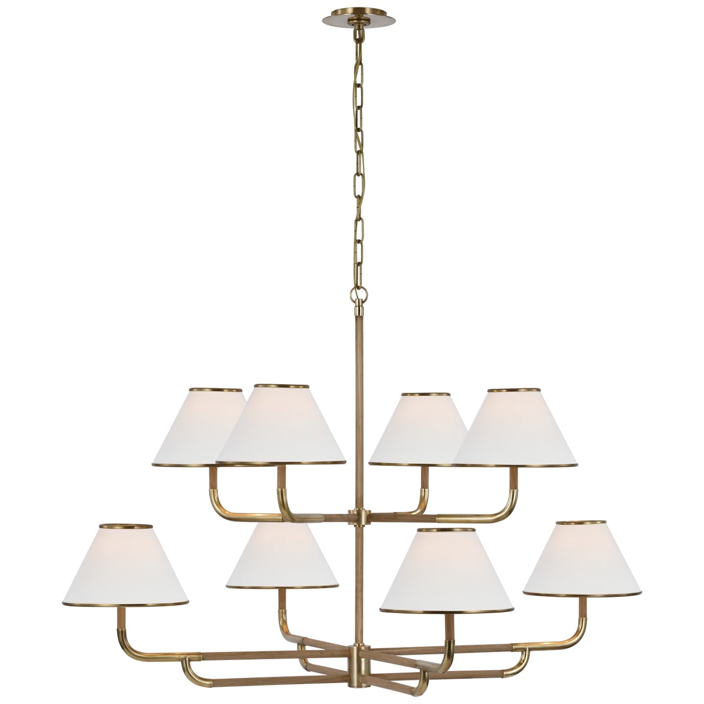 VISUAL COMFORT SIGNATURE, RIGBY CHANDELIER, CHANDELIER LIGHT