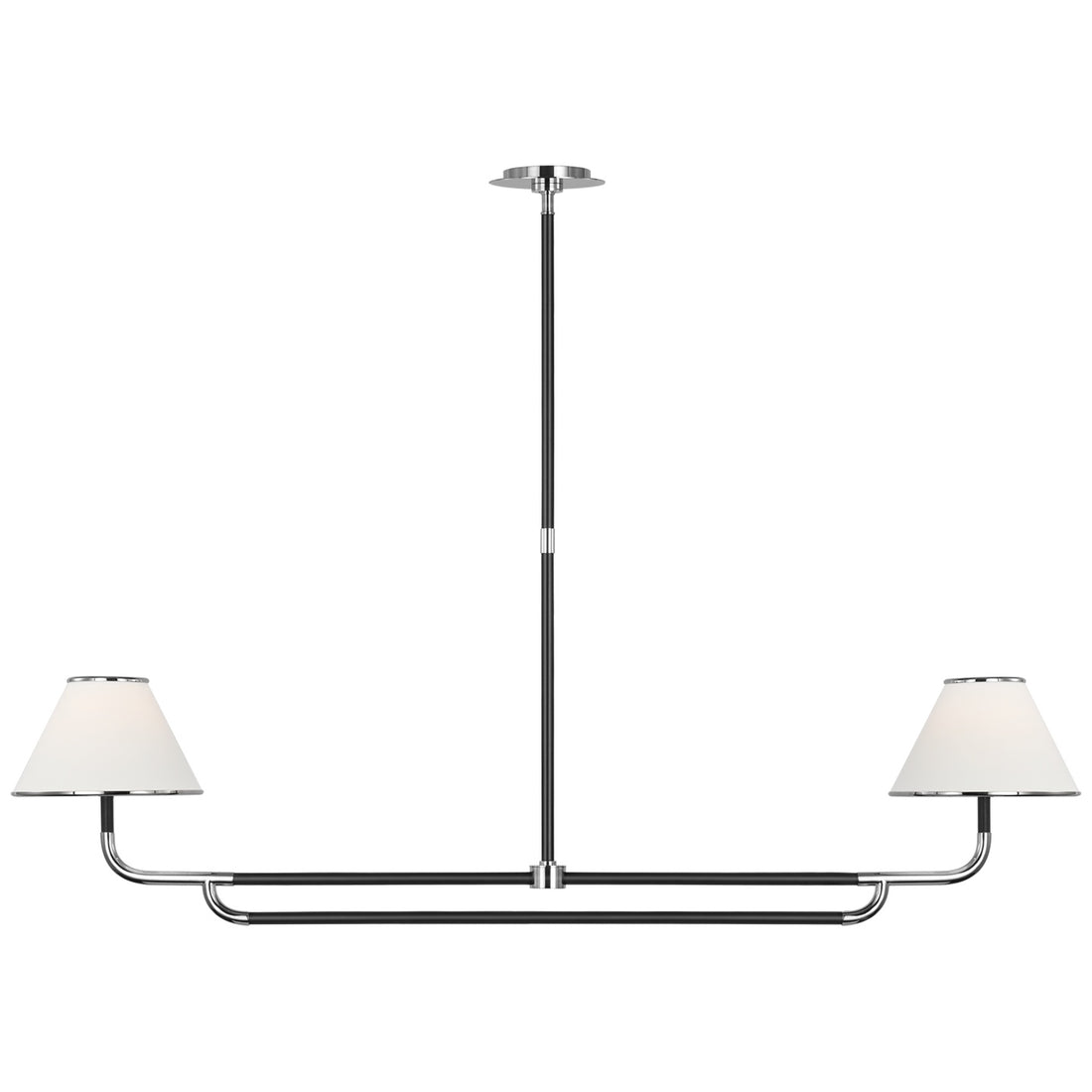 VISUAL COMFORT SIGNATURE, RIGBY LINEAR CHANDELIER, CHANDELIER LIGHT