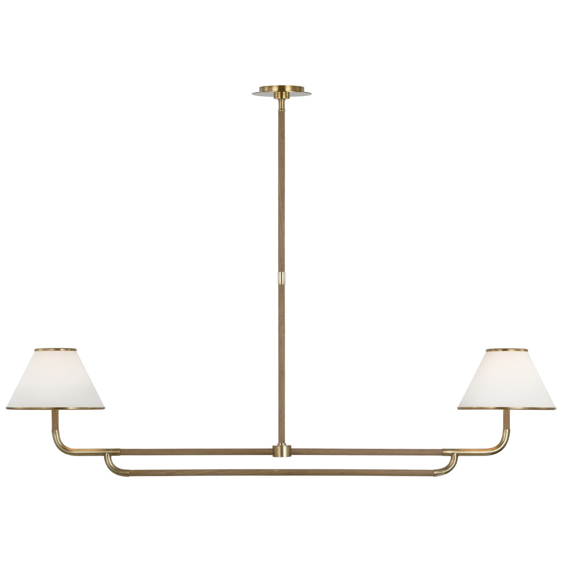 VISUAL COMFORT SIGNATURE, RIGBY LINEAR CHANDELIER, CHANDELIER LIGHT
