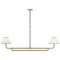 VISUAL COMFORT SIGNATURE, RIGBY LINEAR CHANDELIER, CHANDELIER LIGHT
