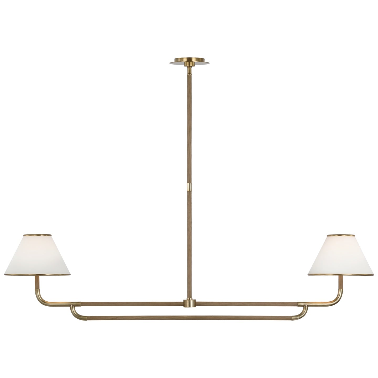 VISUAL COMFORT SIGNATURE, RIGBY LINEAR CHANDELIER, CHANDELIER LIGHT
