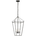 VISUAL COMFORT SIGNATURE, MALLOY OPEN FRAME FORGED LANTERN, LANTERN CEILING LIGHT