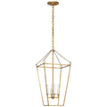 VISUAL COMFORT SIGNATURE, MALLOY OPEN FRAME FORGED LANTERN, LANTERN CEILING LIGHT
