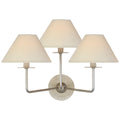 VISUAL COMFORT SIGNATURE, KELLEY TRIPLE SCONCE, WALL SCONCES