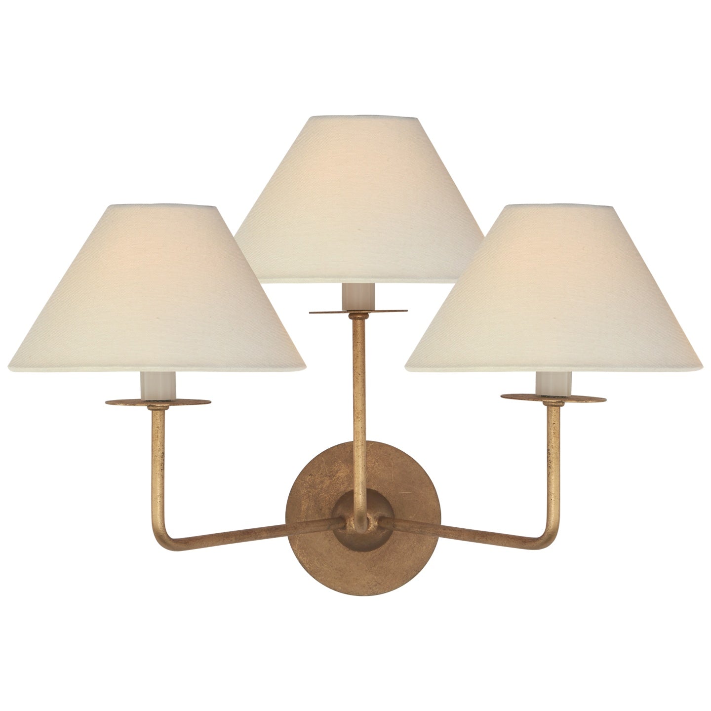 VISUAL COMFORT SIGNATURE, KELLEY TRIPLE SCONCE, WALL SCONCES