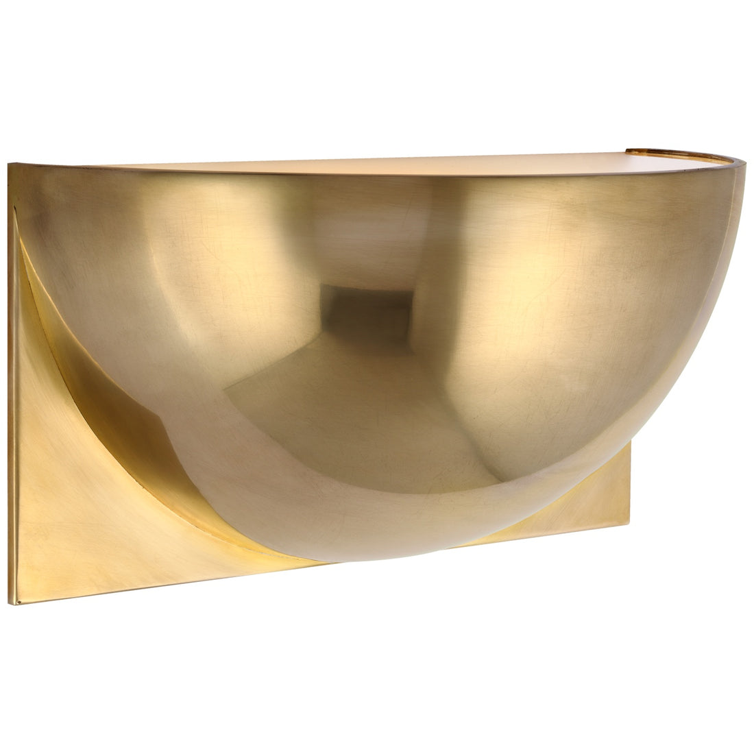VISUAL COMFORT SIGNATURE, QUARTER SPHERE UP LIGHT, WALL SCONCES