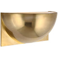 VISUAL COMFORT SIGNATURE, QUARTER SPHERE UP LIGHT, WALL SCONCES