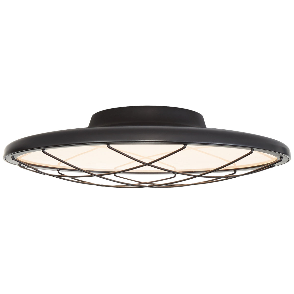 VISUAL COMFORT SIGNATURE, DOT CAGED FLUSH MOUNT, FLUSH MOUNT CEILING LIGHTS